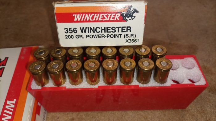 Cartucce originali Winchester cal. 356 win sjsp - immagine 3