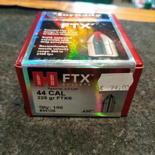 Palle HORNADY Cal. 44 Mag. FTX da 225 grani