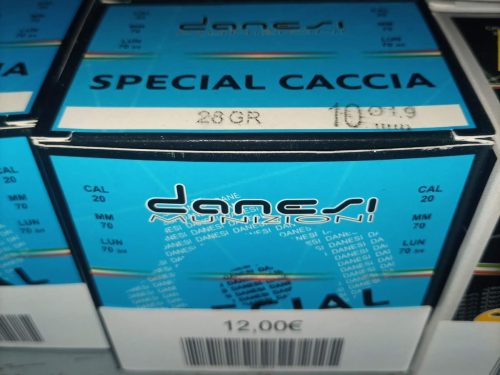 Cartuccia DANESI Cal. 20 special caccia 28 grammi