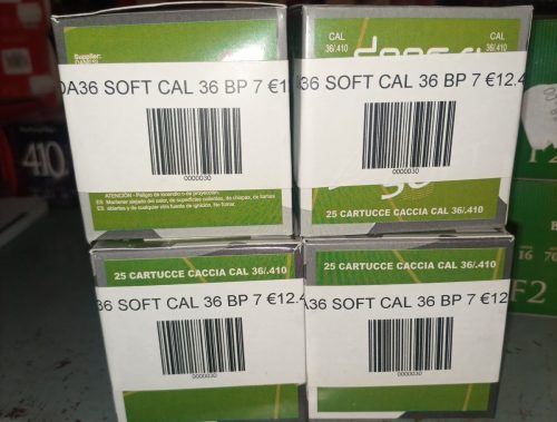 Cartuccia DANESI cal.36/410 soft