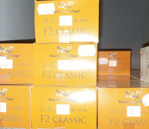 Cartuccia BASCHIERI & PELLAGRI F2 classic cal. 20 -26 grammi