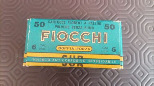 cartucce FIOCCHI Cal. 6 mm flobert a pallini
