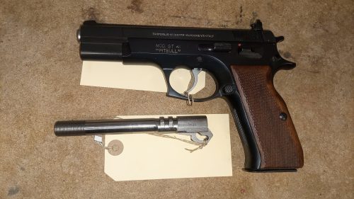 Pistola TANFOGLIO P41 cal. 41 A.E. e 9x21