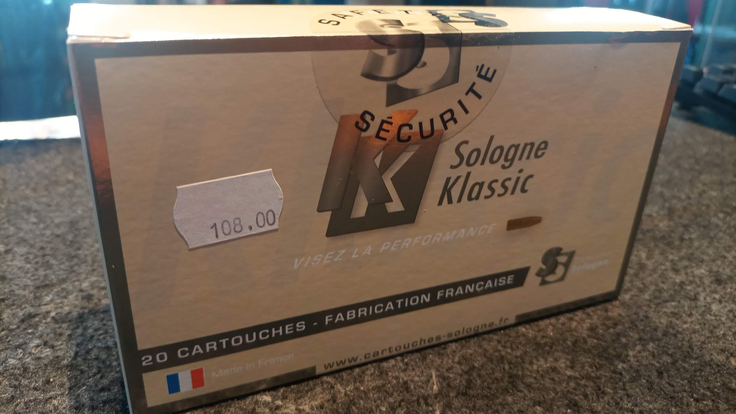 Cartucce SOLOGNE cal. 30-06 Springfield  Subsoniche palla 220gr. - immagine 3