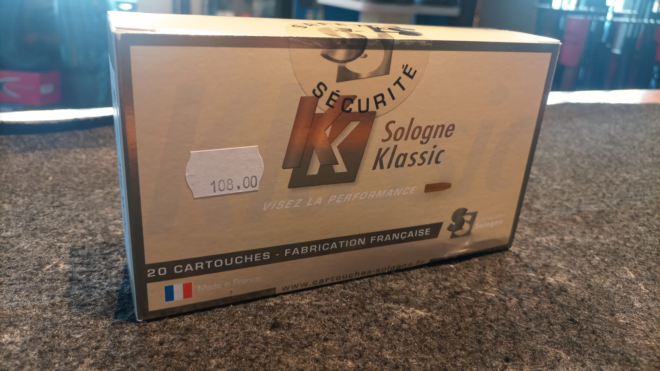 Cartucce SOLOGNE cal. 308 win Subsoniche palla 168 gr. - immagine 3