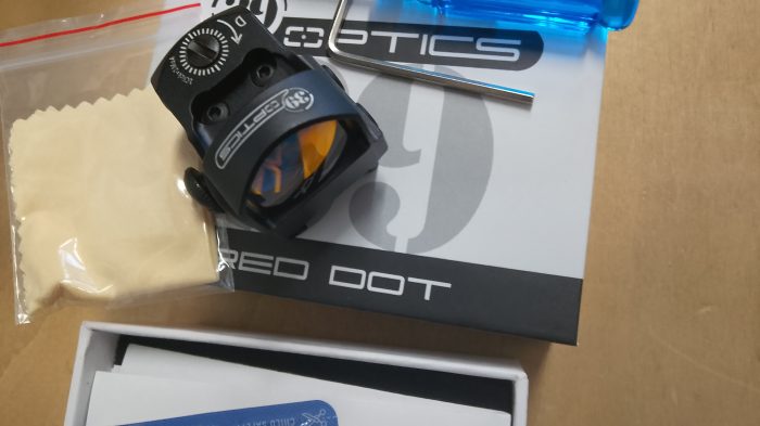39OPTICS RED DOT 1X25 WATERPROOF - immagine 4
