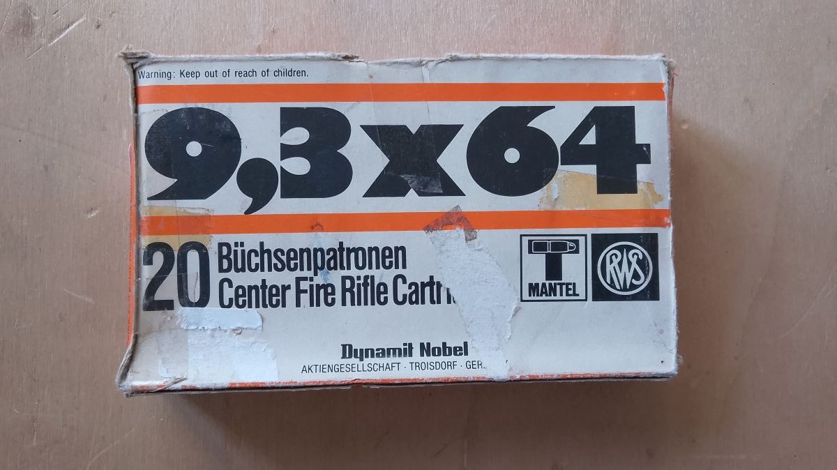 RWS cal.9,3x64 Tmantel