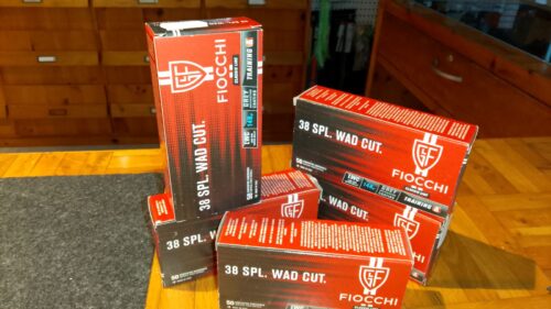 cartucce Fioci 38 special wad cutter