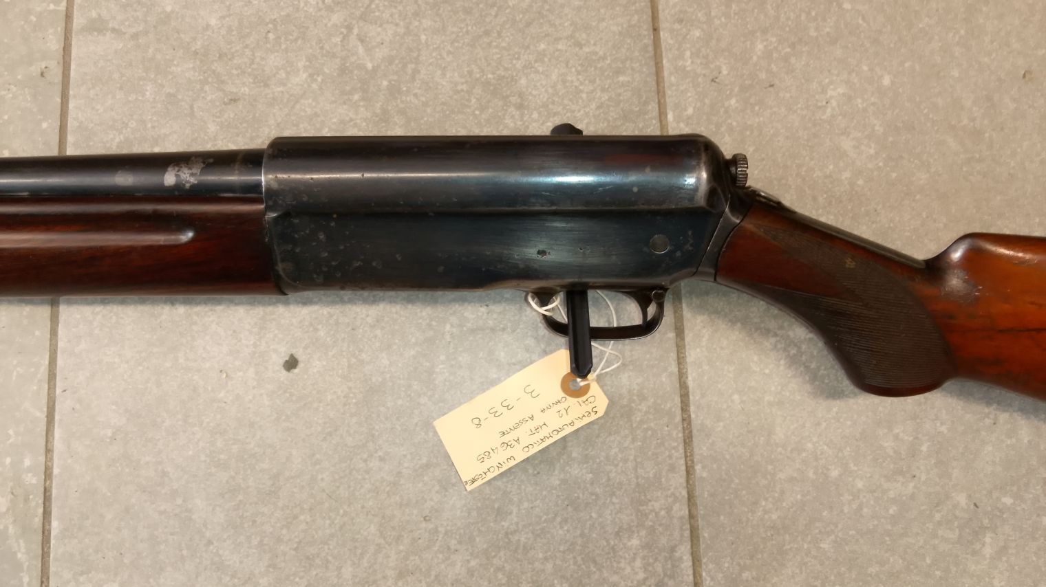 Semiaut.WINCHESTER 1911 cal. 12 anno 1920 circa - immagine 4
